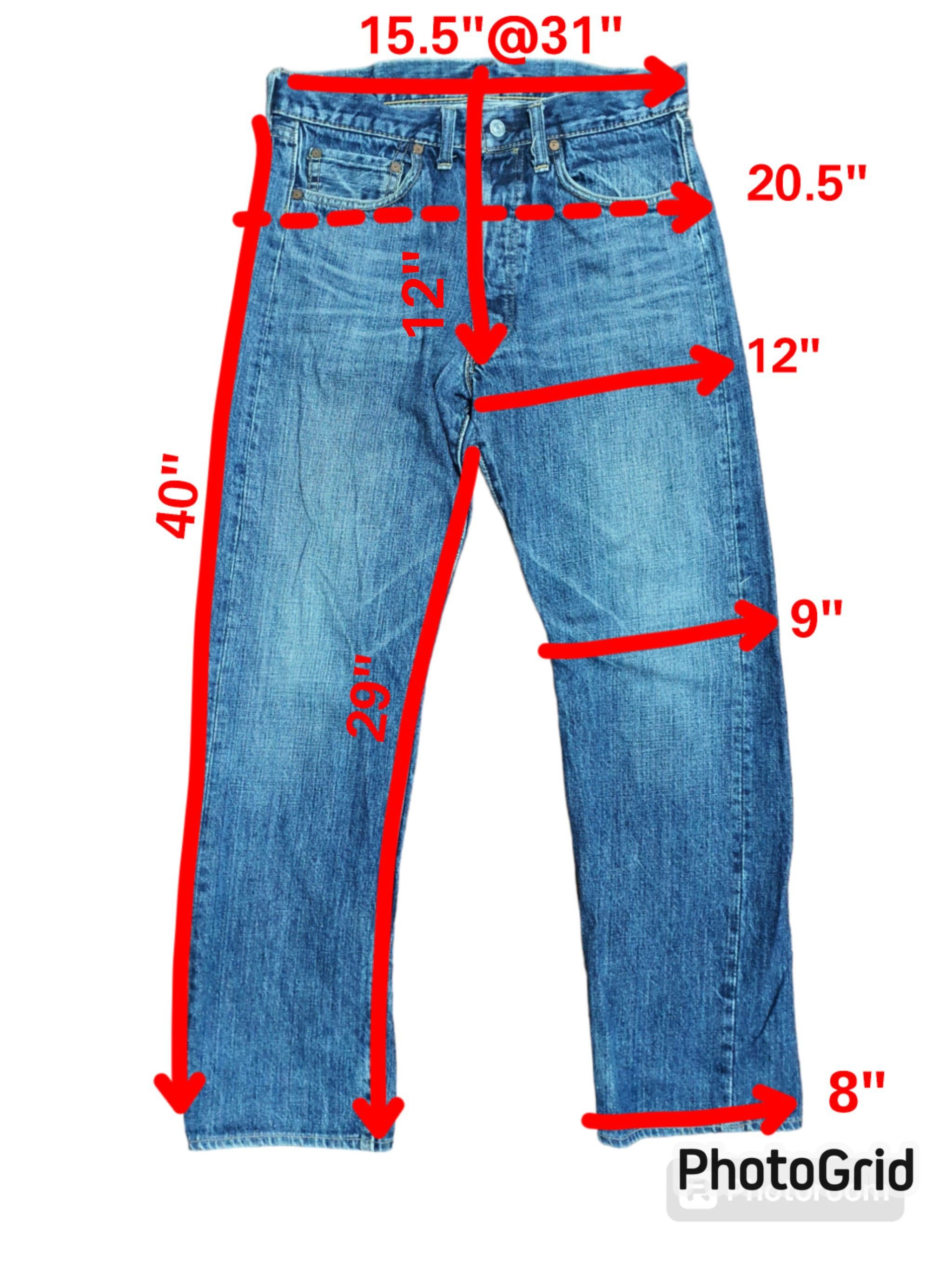 Denime × Japanese Brand × Vintage DENIME 31/40 NON-SELVEDGE JEANS Size US 31 - 10 Thumbnail