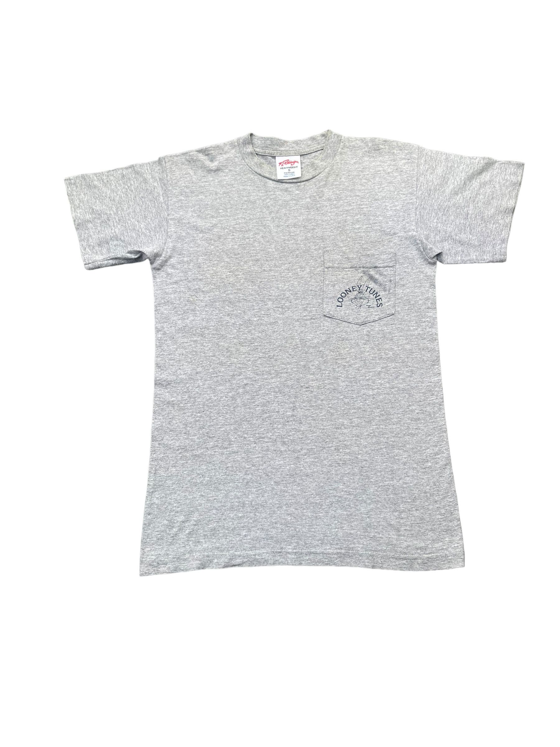 Warner Bros Vintage Bugs Bunny Single Pocket Tshirt Size US S / EU 44-46 / 1 - 1 Thumbnail