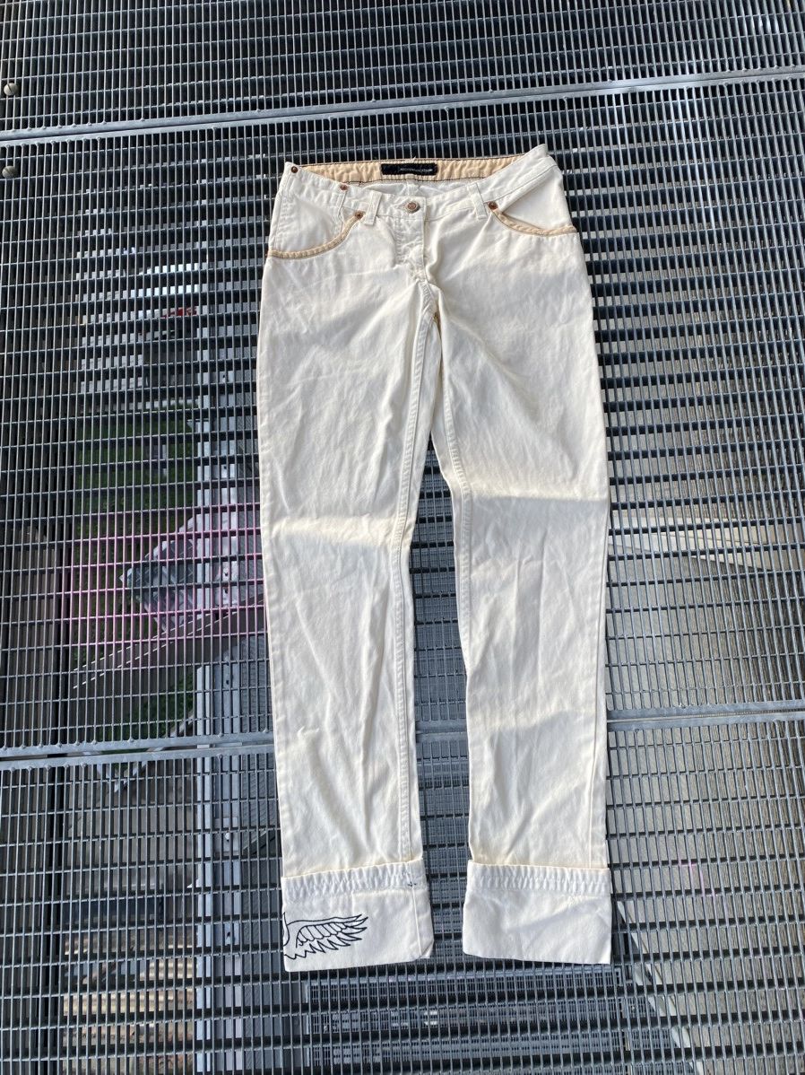 Andrew Mackenzie Andrew Mackenzie Skull Streetwear Jeans Size 26" / US 2 / IT 38 - 2 Thumbnail