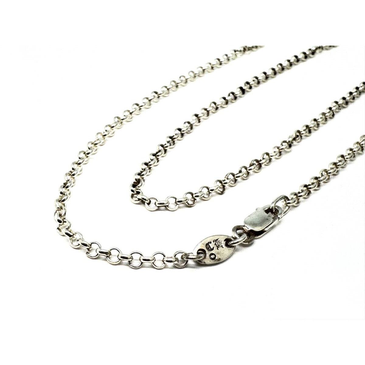 Chrome Hearts Chrome Hearts Invoice Roll Chain Necklace 925 Silver Size ONE SIZE - 1 Thumbnail