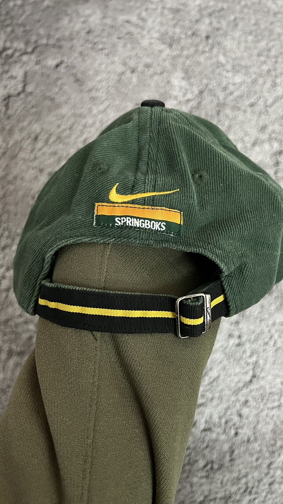 Nike × Vintage VTG 90’s Nike SA South Africa rugby vintage hat springboks Size ONE SIZE - 2 Thumbnail