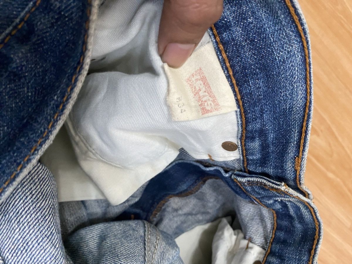 Levi's × Levi's Vintage Clothing × Vintage Vintage 90s levis denim distressed regular fits Size US 34 / EU 50 - 12 Thumbnail