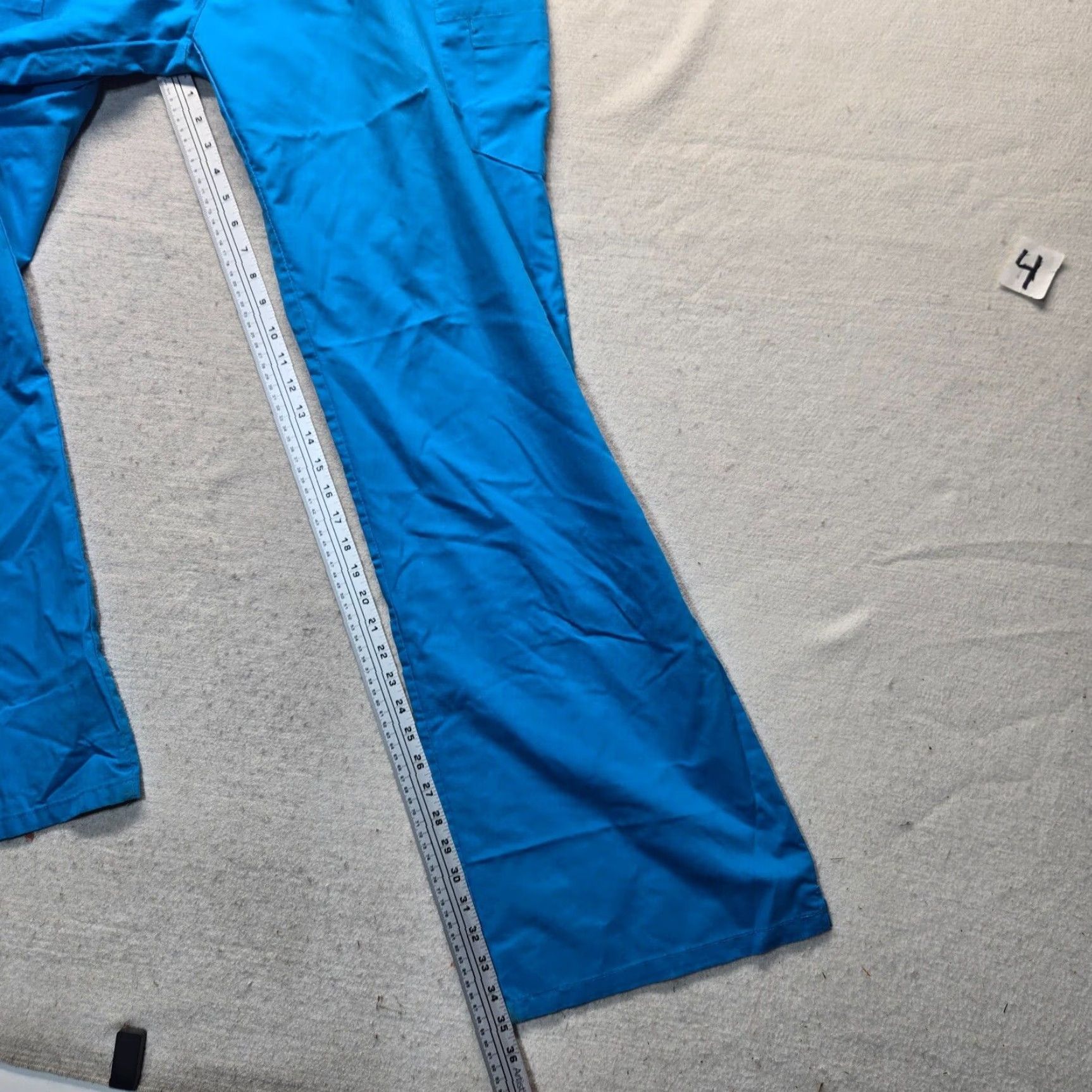 Vintage VINTAGE MOBB Medical Scrubs Blue Orchid Cargo Pants Adult Women's XL Tall Size 40" / US 18 - 6 Thumbnail