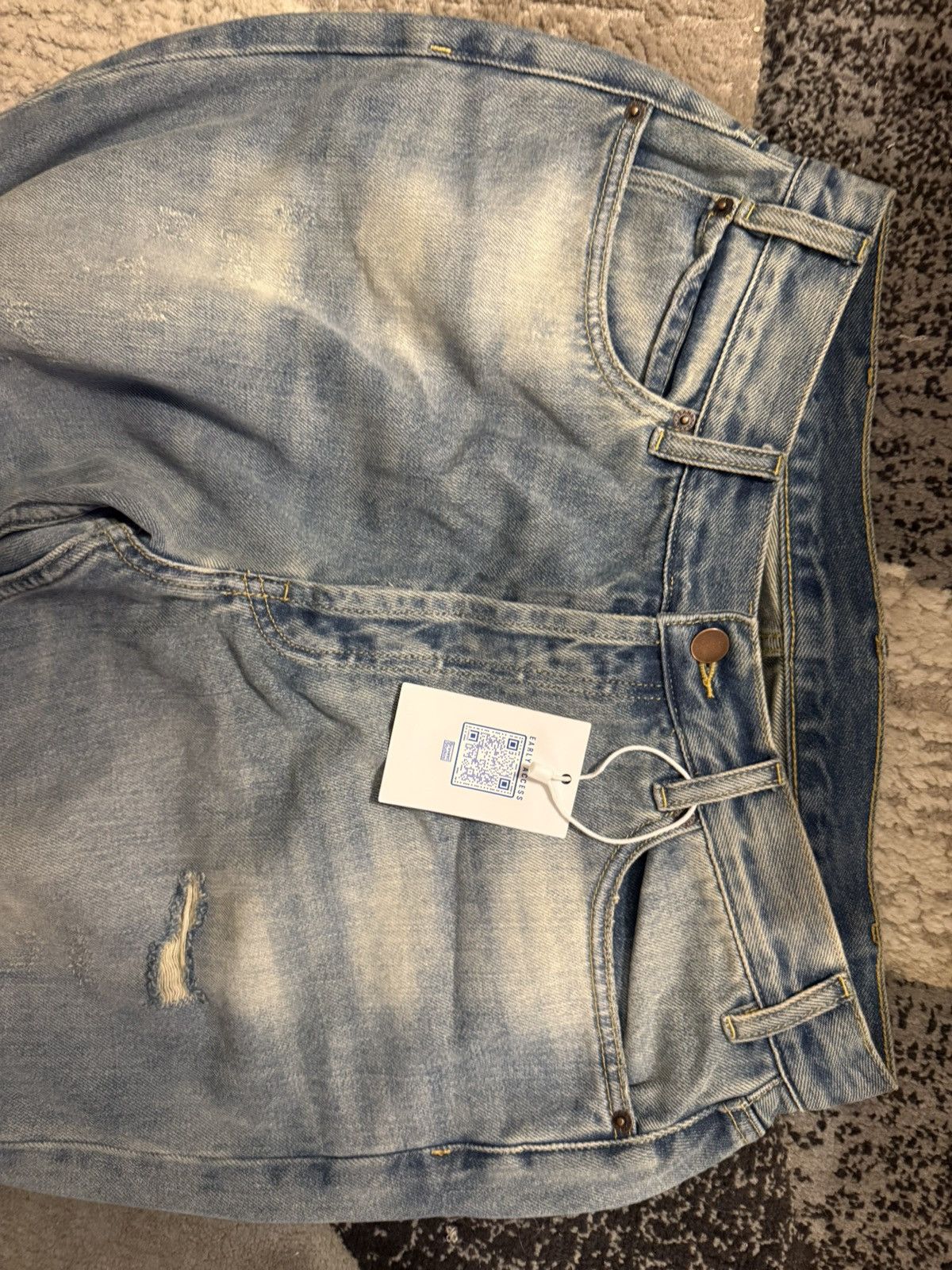 Bravest Studios Trashed Baggy Denim Size US 32 / EU 48 - 5 Thumbnail