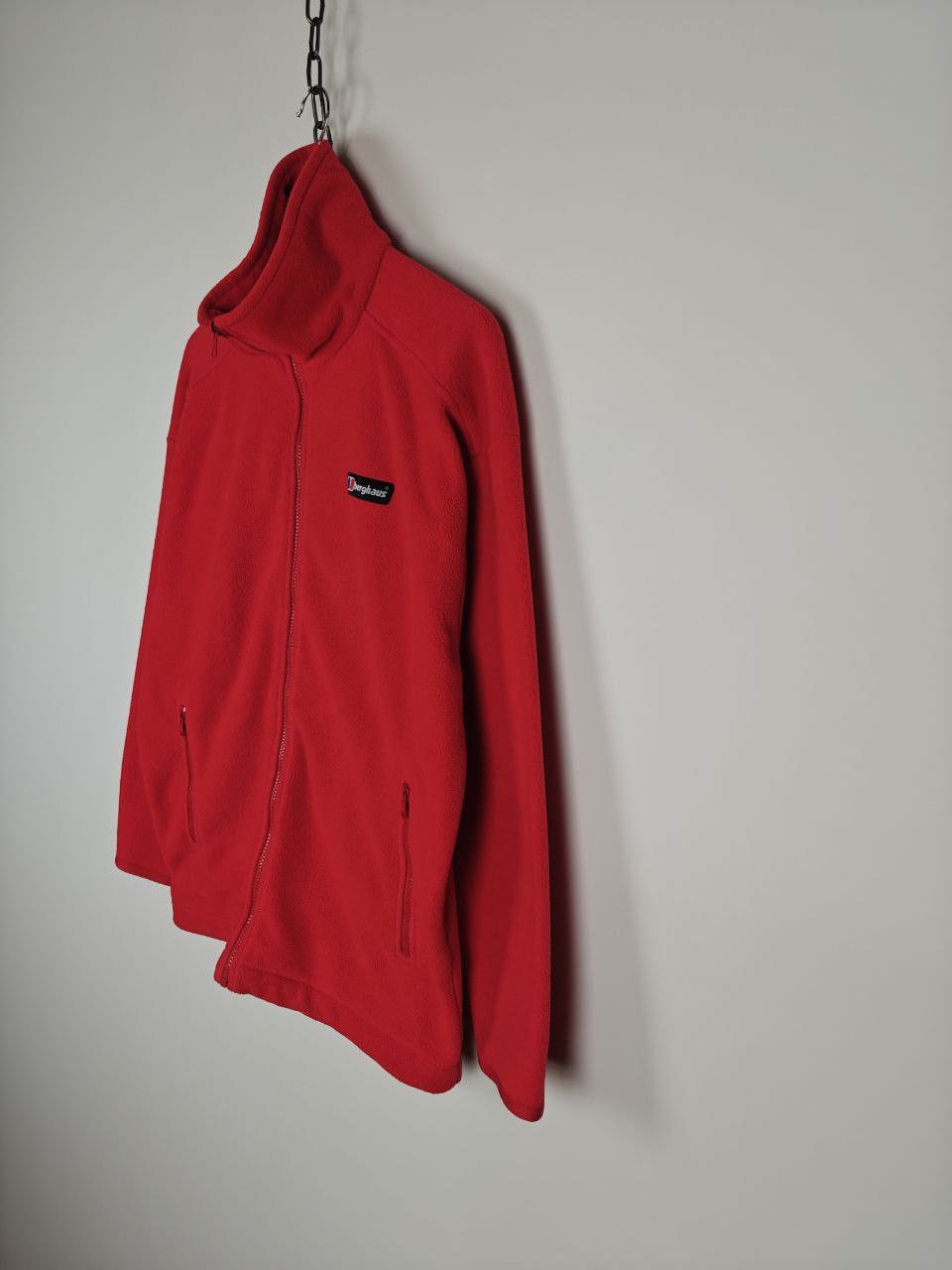 Berghaus Berghaus Fleece Jacket Zip Red size M Size US M / EU 48-50 / 2 - 6 Thumbnail