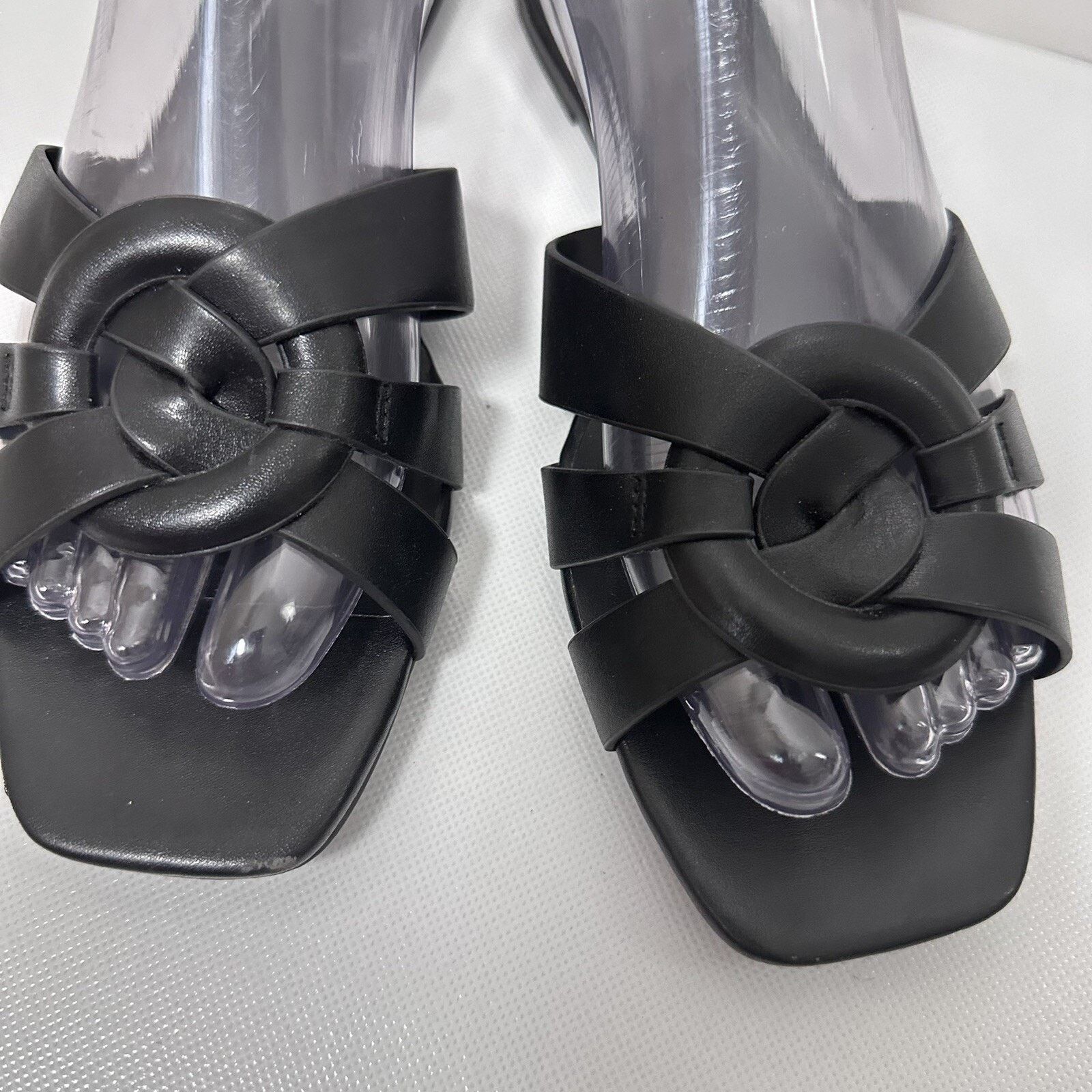 Other INC International Concepts Sandals Gargi Faux Leather Slide Size US 8.5 / IT 38.5 - 3 Thumbnail