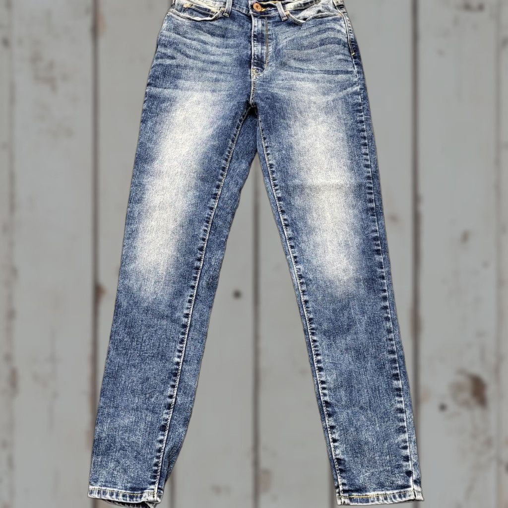 Levi's Levi's Denizen Jeans Women's 7 W28 Ultr High-Rise Ankle Jeggings Acid Wash Denim Jeans Women's 90s Beach Size 28" / US 6 / IT 42 - 1 Thumbnail