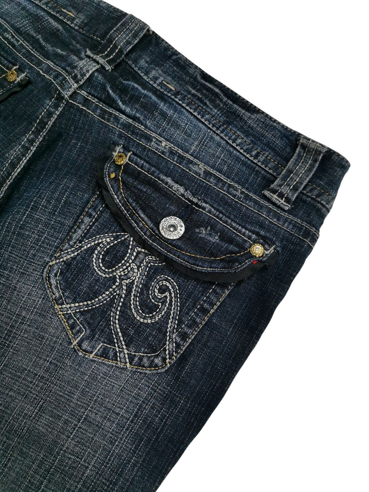 KMRii Oririns Distressed Flared,Bootcut Jeans Size US 34 / EU 50 - 5 Thumbnail