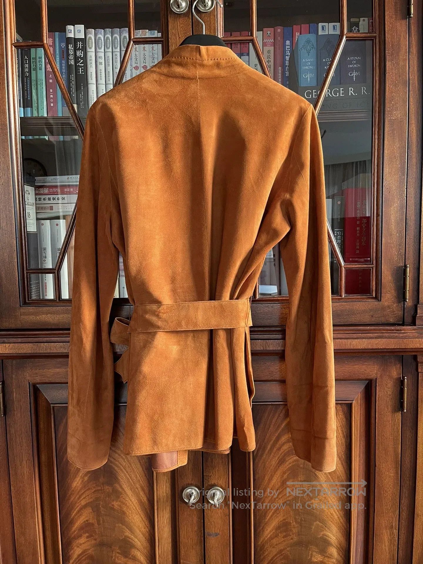 Hermes Hermes Calfskin Belted Outerwear Top. Size US S / EU 44-46 / 1 - 2 Thumbnail
