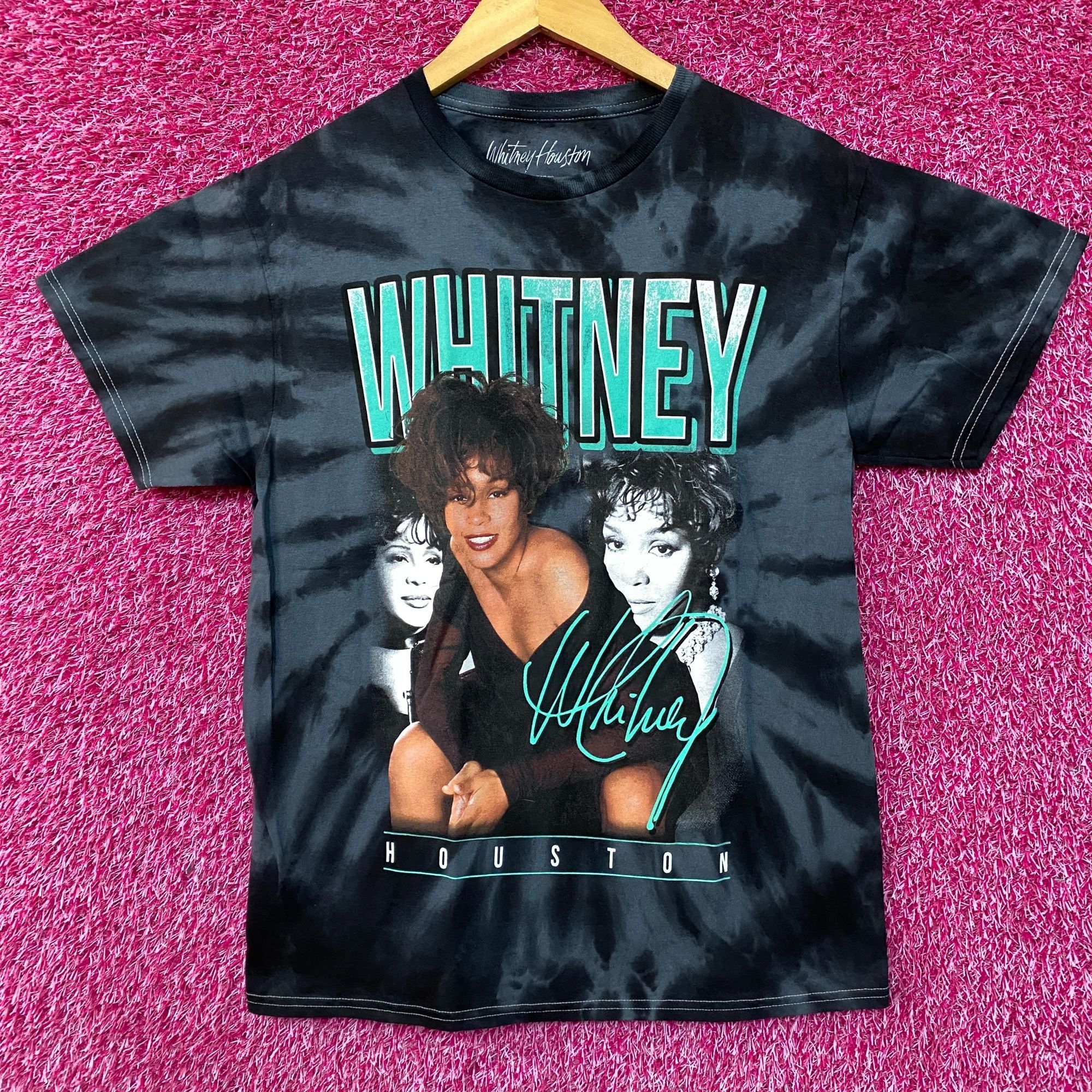 Other Whitney Houston Graphic Gray Tie Dye T-Shirt Small Size US S / EU 44-46 / 1 - 1 Thumbnail
