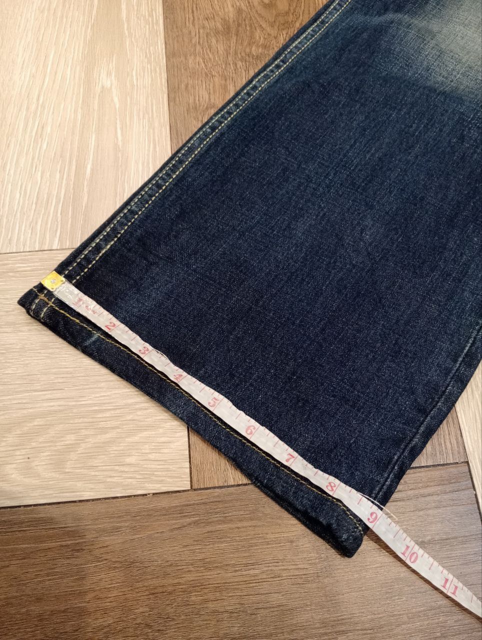 Eternal ETERNAL JAPAN SUKAJAN SUGOI FISH EMBROIDERY BLUE DENIM PANTS Size US 34 / EU 50 - 19 Thumbnail