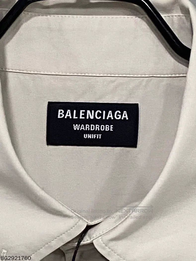 Balenciaga Balenciaga Eco-friendly letter logo short-sleeve shirt Size US S / EU 44-46 / 1 - 6 Thumbnail