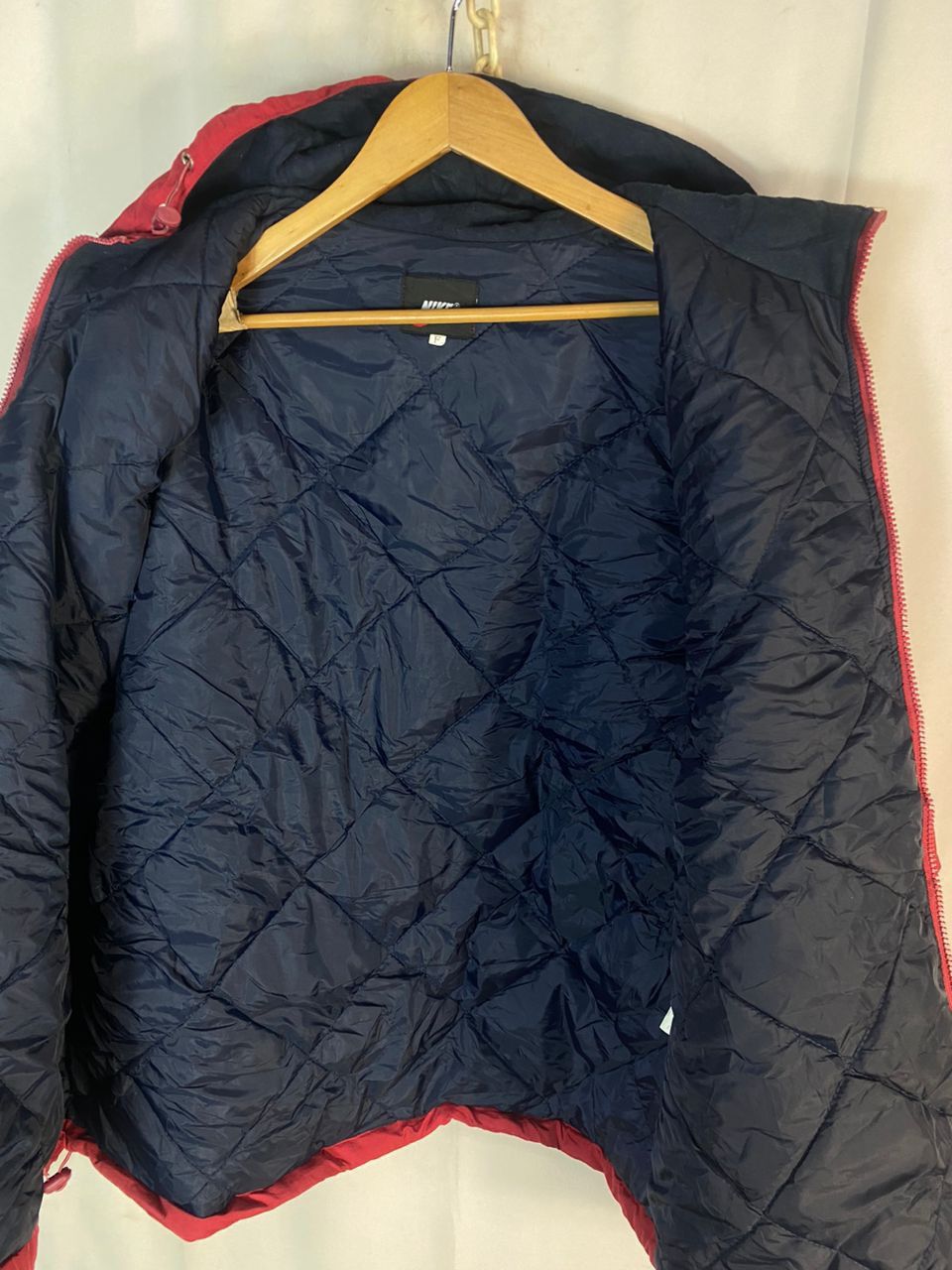 Nike × Vintage Unisex 🔥Vintage nike swoosh hoodie zipper jacket Size US L / EU 52-54 / 3 - 7 Thumbnail