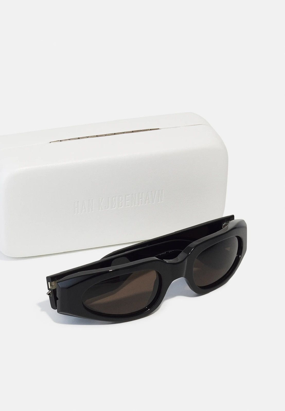 Han Kjobenhavn !DS! SS23 Han Kjobenhavn Dash Black Sunglasses Size ONE SIZE - 4 Thumbnail