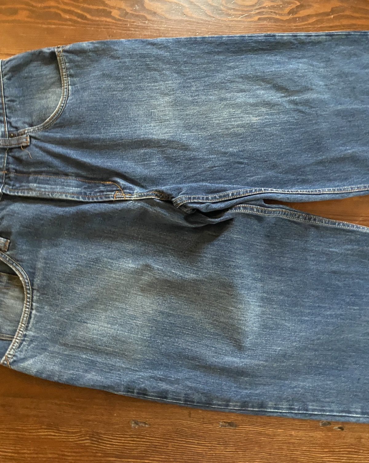 Rocawear Vintage Y2K’s Rocawear Wide Leg Baggy Denim Jeans 35x32 Size US 35 - 16 Thumbnail