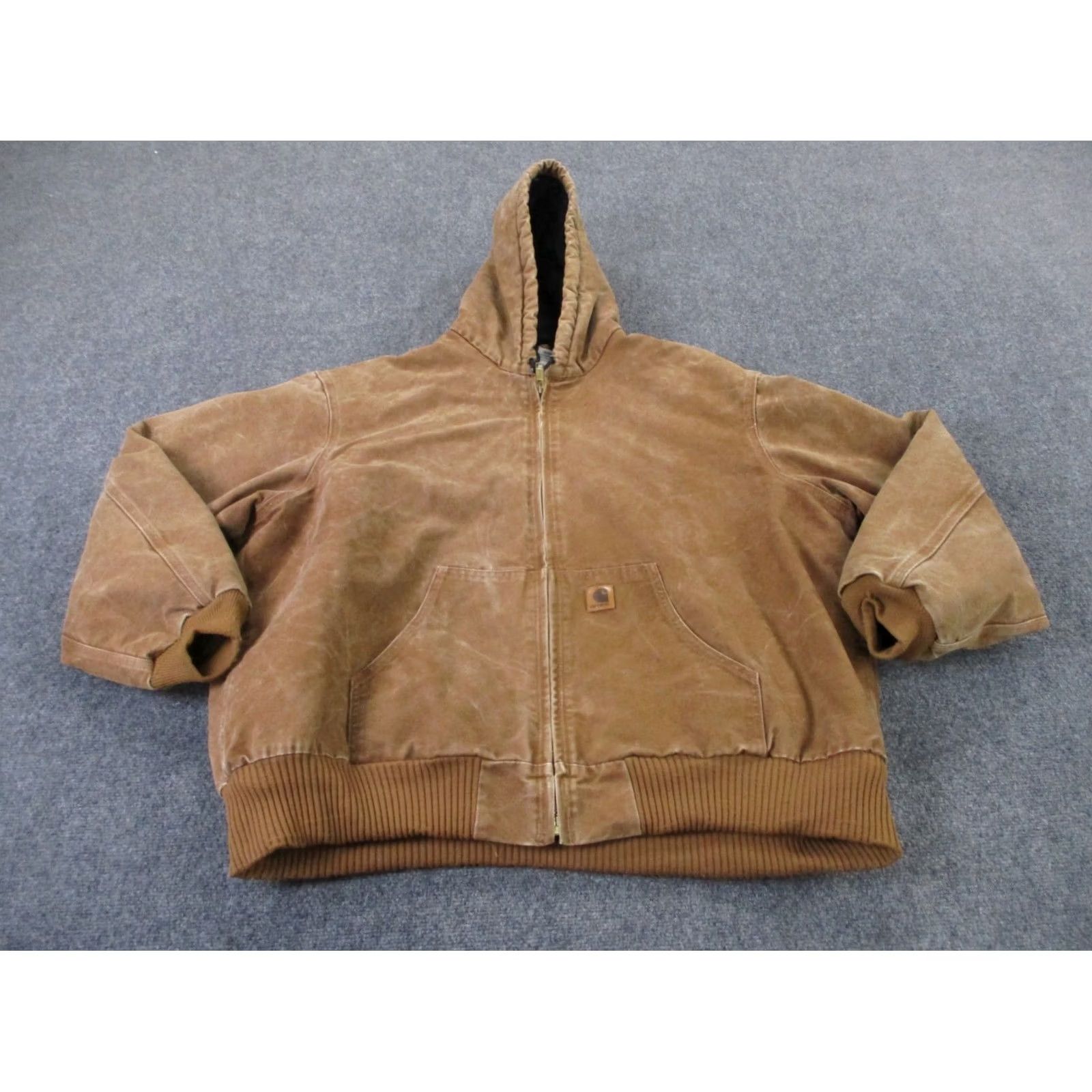 Carhartt Carhartt Jacket Mens 3XL Beige Canvas Lined Barn Country Workwear Outdoor J130 Size US XXL / EU 58 / 5 - 2 Thumbnail