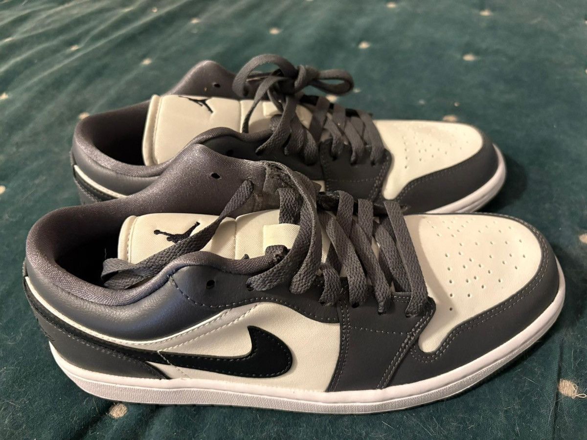 Nike Air Jordan 1 Low Dark Grey DC-0774-102 Size US 10.5 / IT 40.5 - 2 Thumbnail