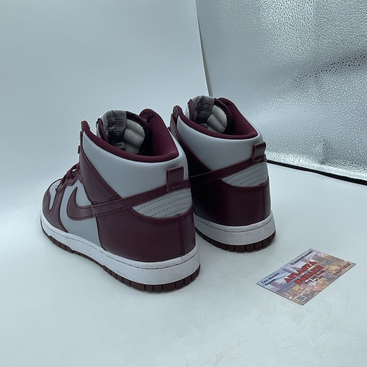 Nike Dunk high dark beetroot Size US 10.5 / EU 43-44 - 4 Thumbnail