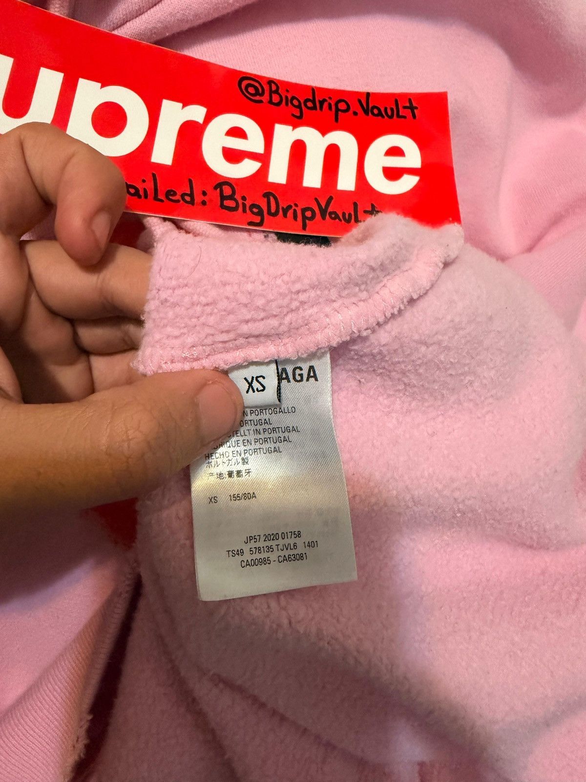 Balenciaga I Love You-Pink Balenciaga Distressed hoodie Size US XS / EU 42 / 0 - 6 Thumbnail