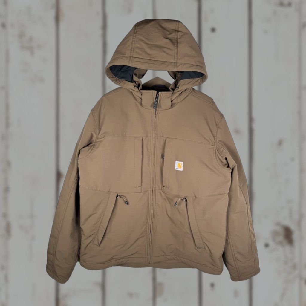 Carhartt Super Dux Jacket 0J6006-M Brown Medium SAMPLE Looks New Mens