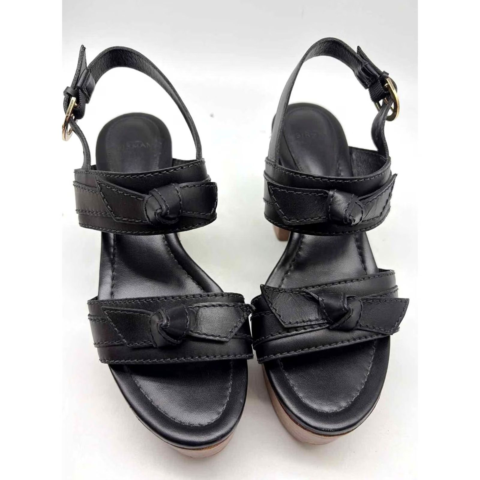 Alexandre Birman Alexandre Birman Black Size 39 Wood Heels Size US 9 / IT 39 - 5 Thumbnail