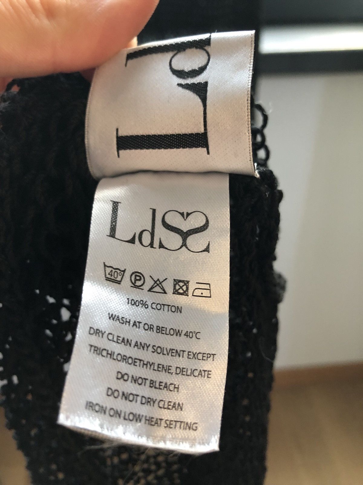 Ludovic De Saint Sernin Ludovic de Saint Sernin - Long black knit dress Size S / US 4 / IT 40 - 3 Thumbnail