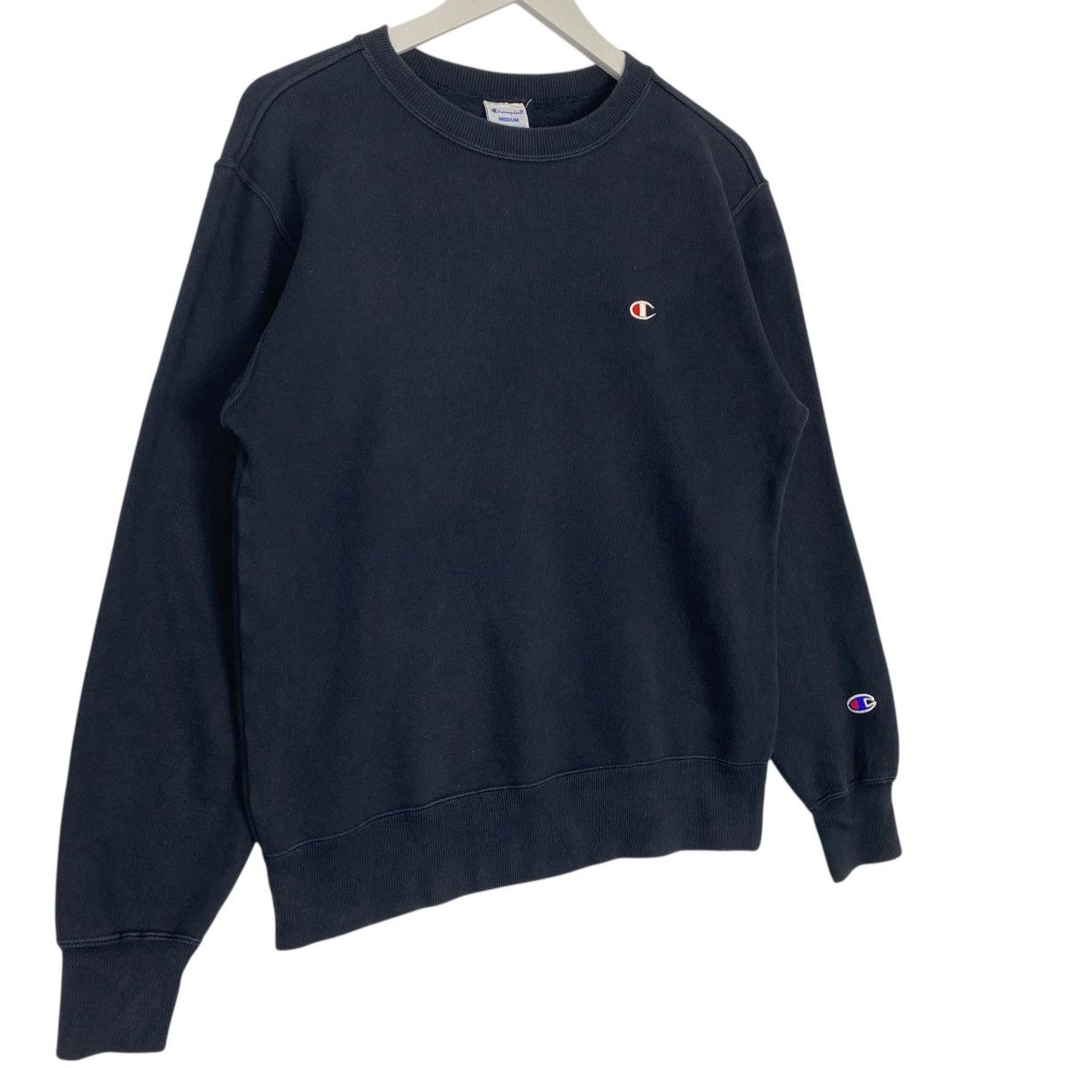 Vintage Vintage Champion Sweatshirt Crewneck Small Logo Black Size US M / EU 48-50 / 2 - 3 Thumbnail