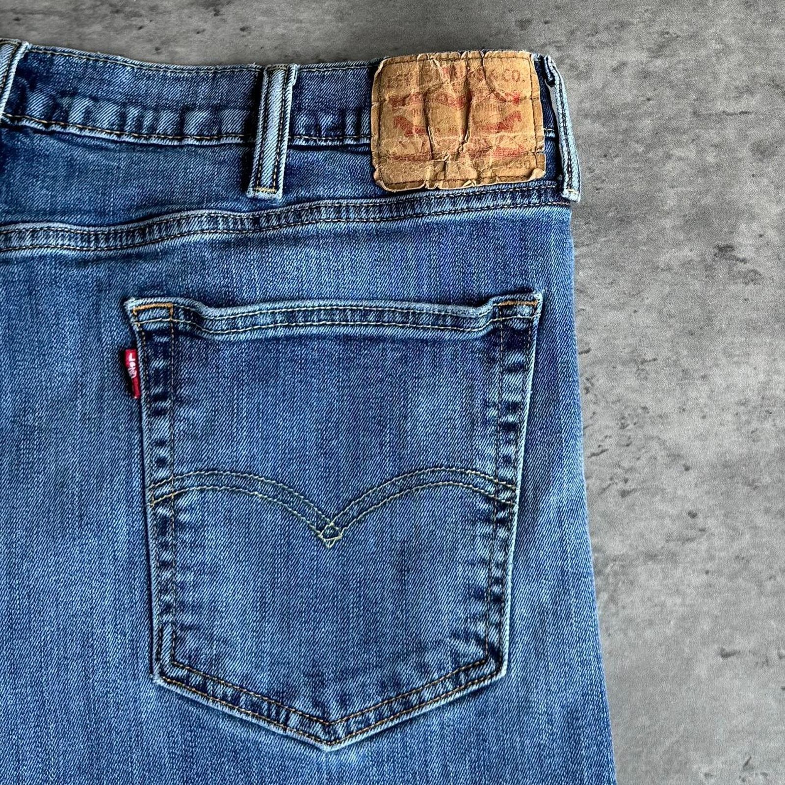 Levi's × Levi's Vintage Clothing × Vintage Vintage Y2K Levi’s Baggy Grunge Opium Essential Denim Jeans Size US 39 - 3 Thumbnail
