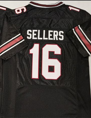 Other South Carolina Fighting Gamecocks #16 Sellers Black Jersey Size US XXL / EU 58 / 5 - 1 Thumbnail