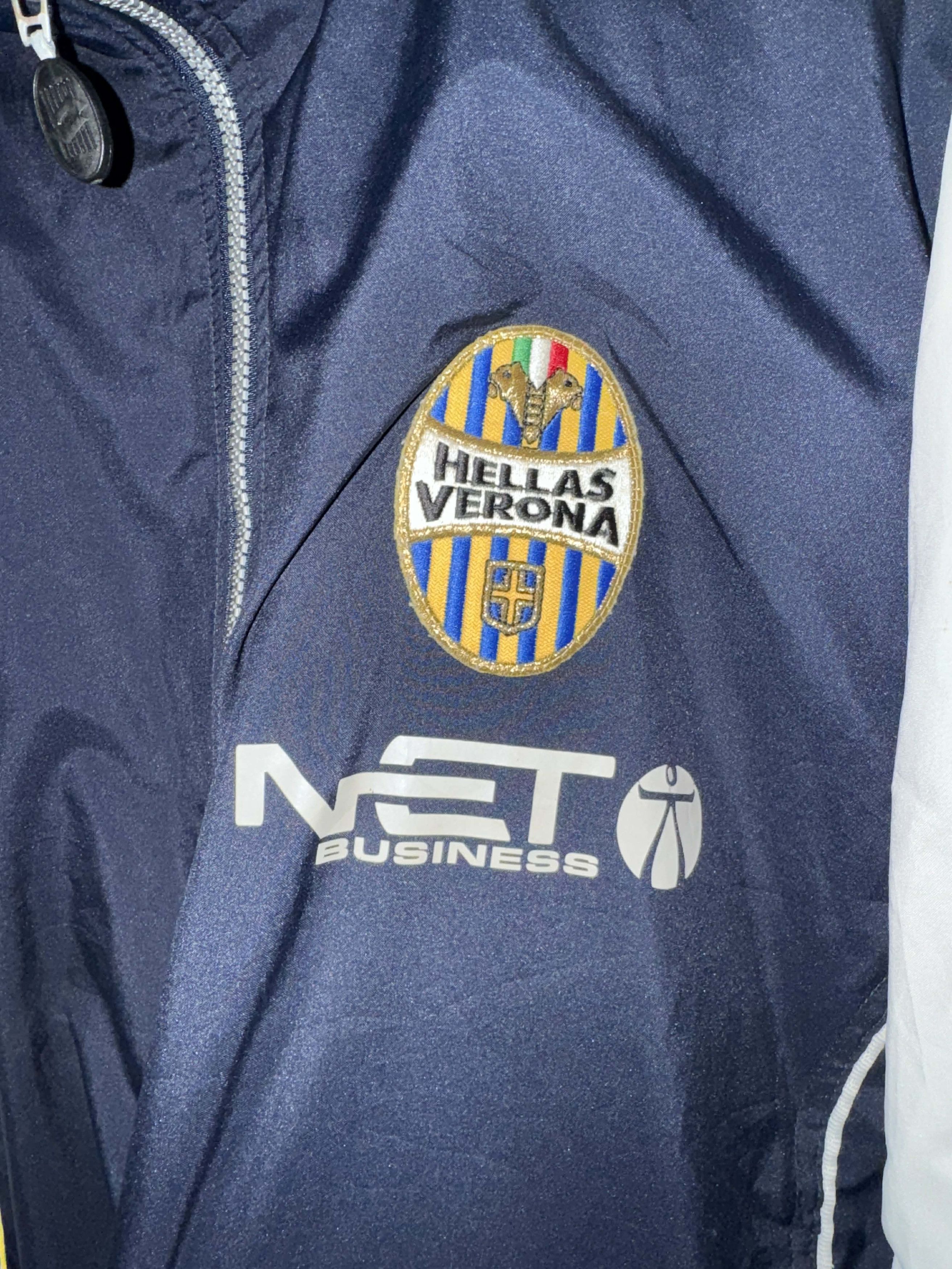 Lotto Sport Hellas Verona 2000/01 Vintage Player Issue Lotto Jacket Size US L / EU 52-54 / 3 - 3 Thumbnail