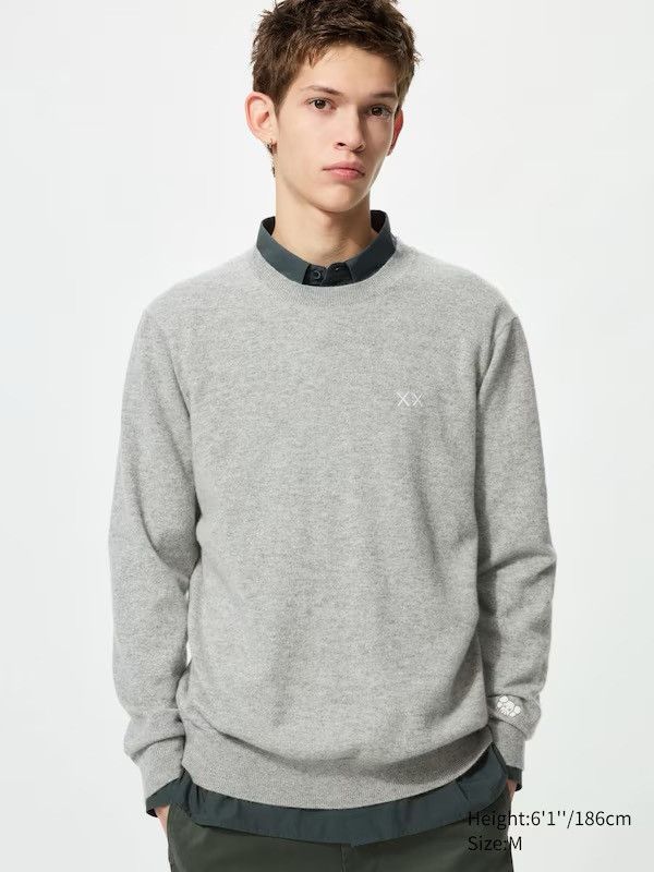 Kaws × Uniqlo KAWS WINTER Cashmere Sweater Size US XL / EU 56 / 4 - 2 Thumbnail