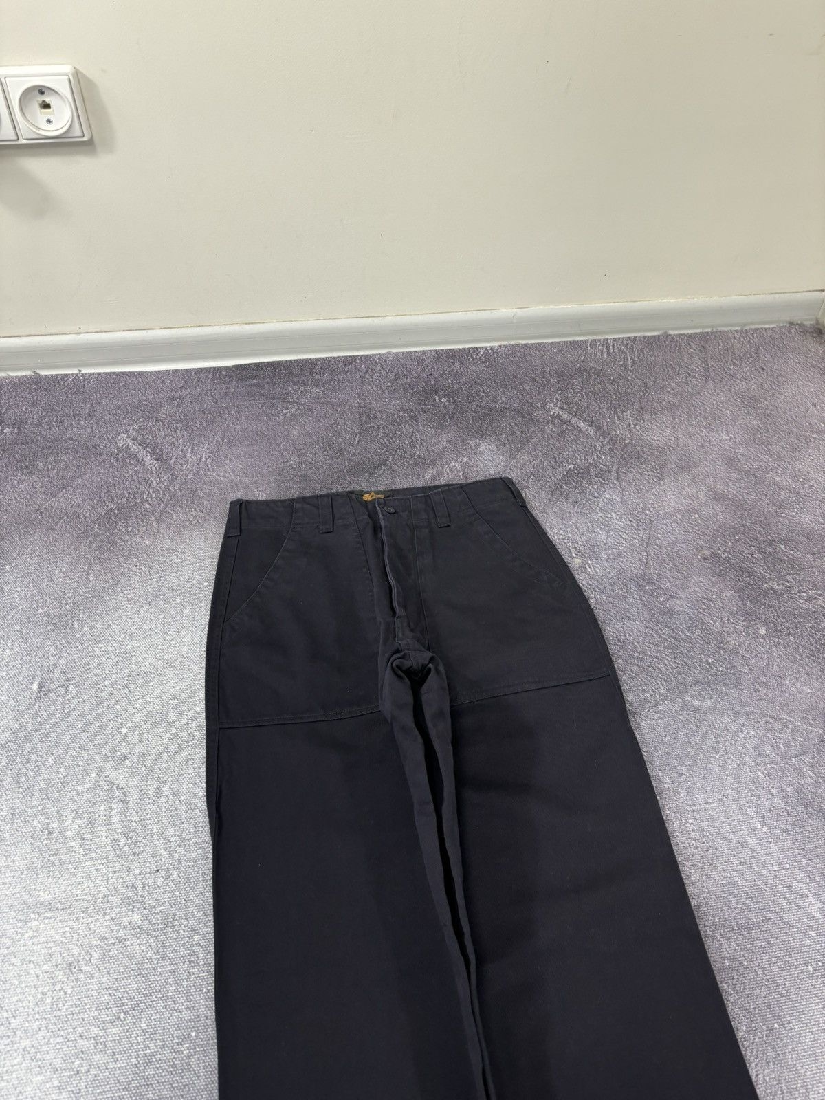 Alpha Industries Vintage Alpha Industries Men’s Navy Military Pants Trousers Size US 28 / EU 44 - 4 Thumbnail