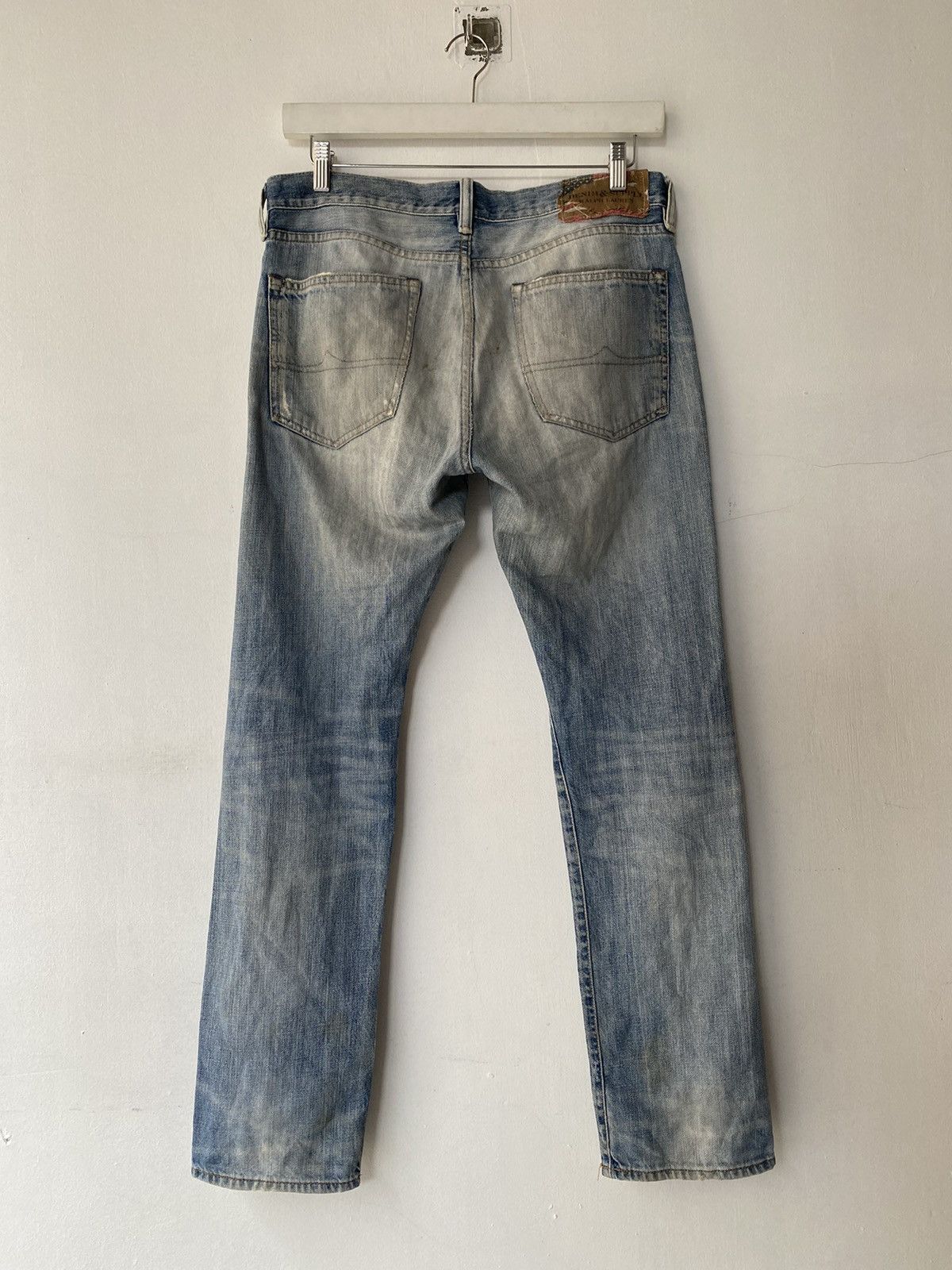 Ralph Lauren × Vintage THRASHED Mud Wash Ralph Lauren Destroyed Jeans Size US 32 / EU 48 - 8 Thumbnail