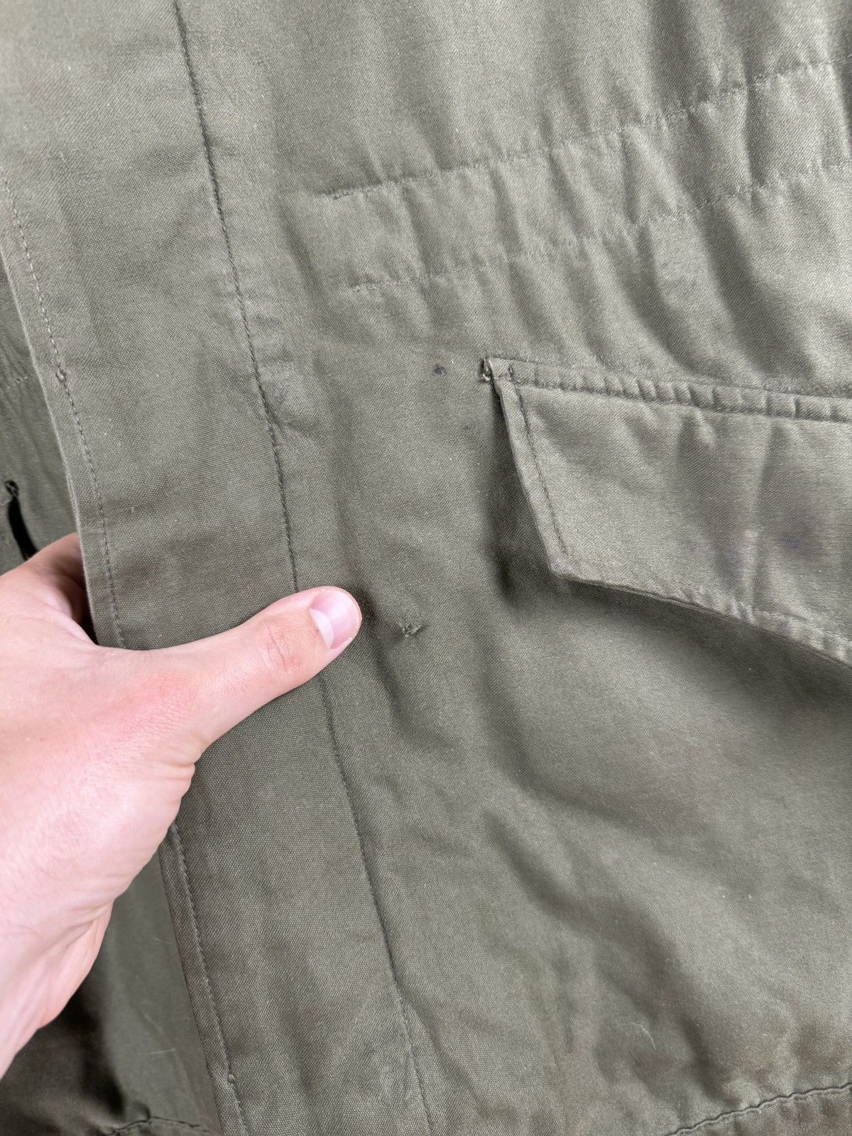 Vintage Vtg✅80’s Dutch Nethelands Army KL Seyntex Green Jacket Size US L / EU 52-54 / 3 - 10 Thumbnail