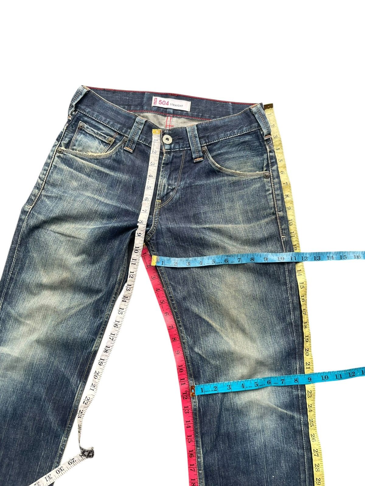 Levi's Levis 504 Faded & Distresed Size US 32 / EU 48 - 15 Thumbnail
