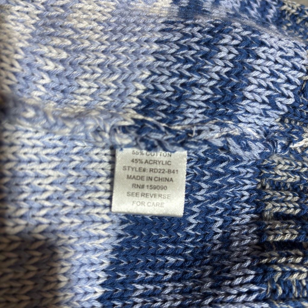 Other Lola Ombre Knit Stripe Open Front Hooded Cardigan Sweater M Size M / US 6-8 / IT 42-44 - 10 Thumbnail
