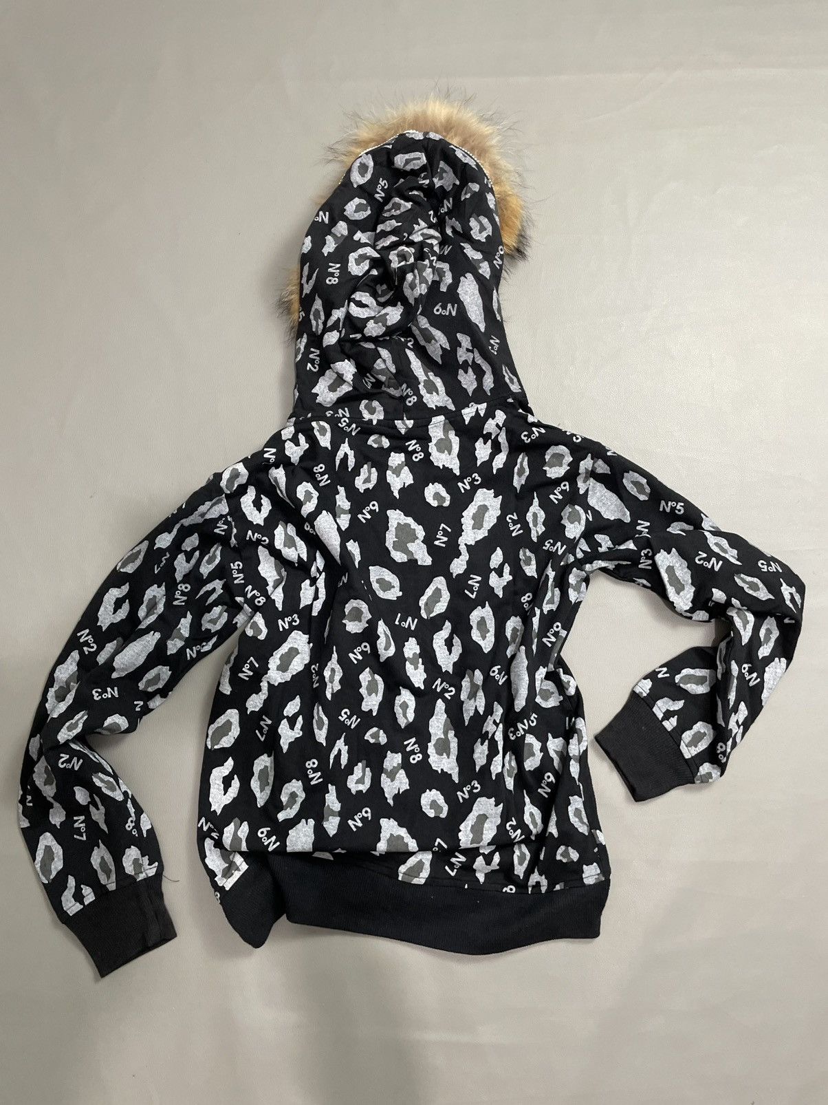 Beauty Beast Lock Heave Mask Zip Fur Hoodie Full printed Size US M / EU 48-50 / 2 - 5 Thumbnail