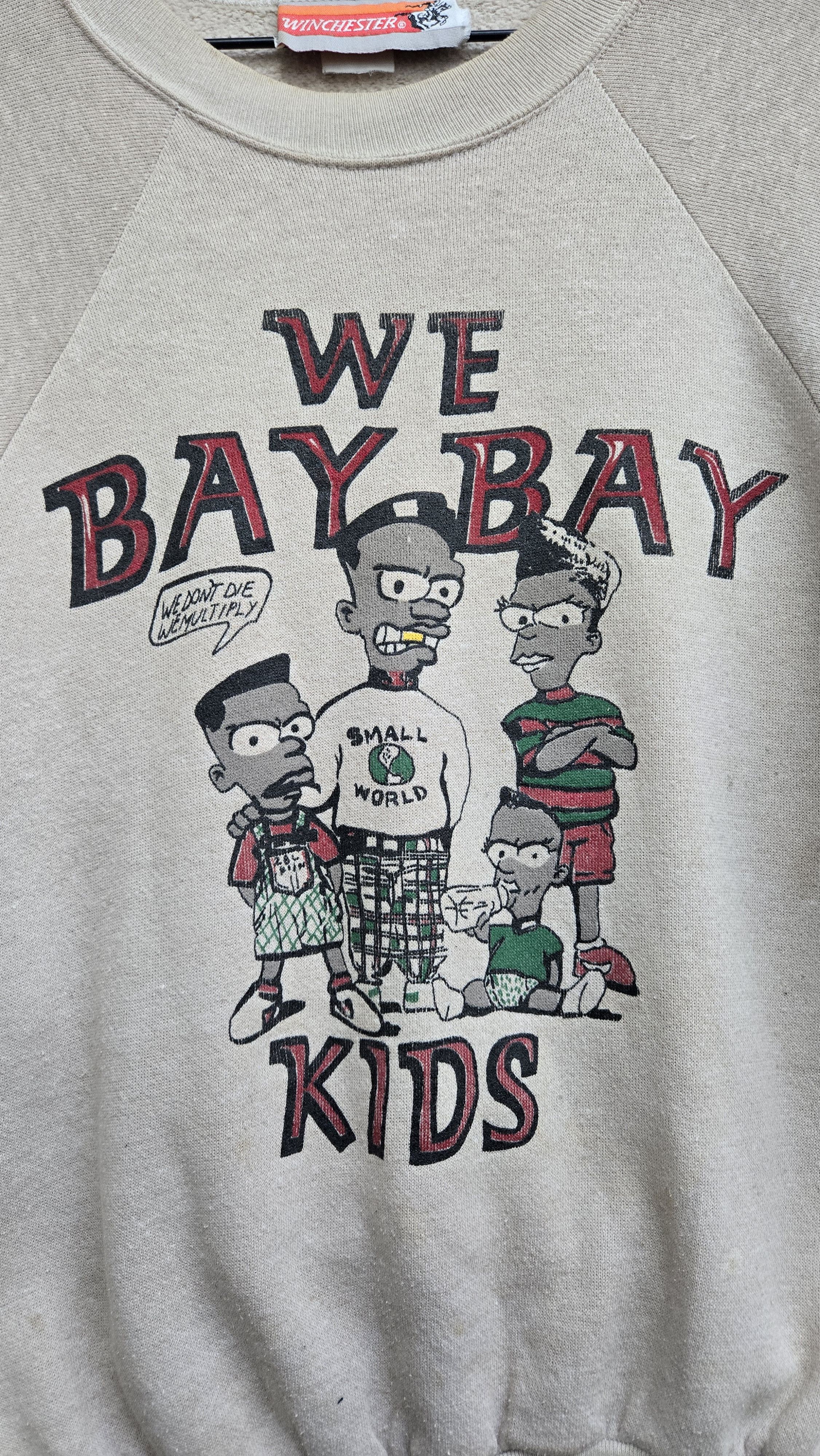 Vintage Vintage 90s Bebe's Kids sweatshirt Size US L / EU 52-54 / 3 - 2 Thumbnail