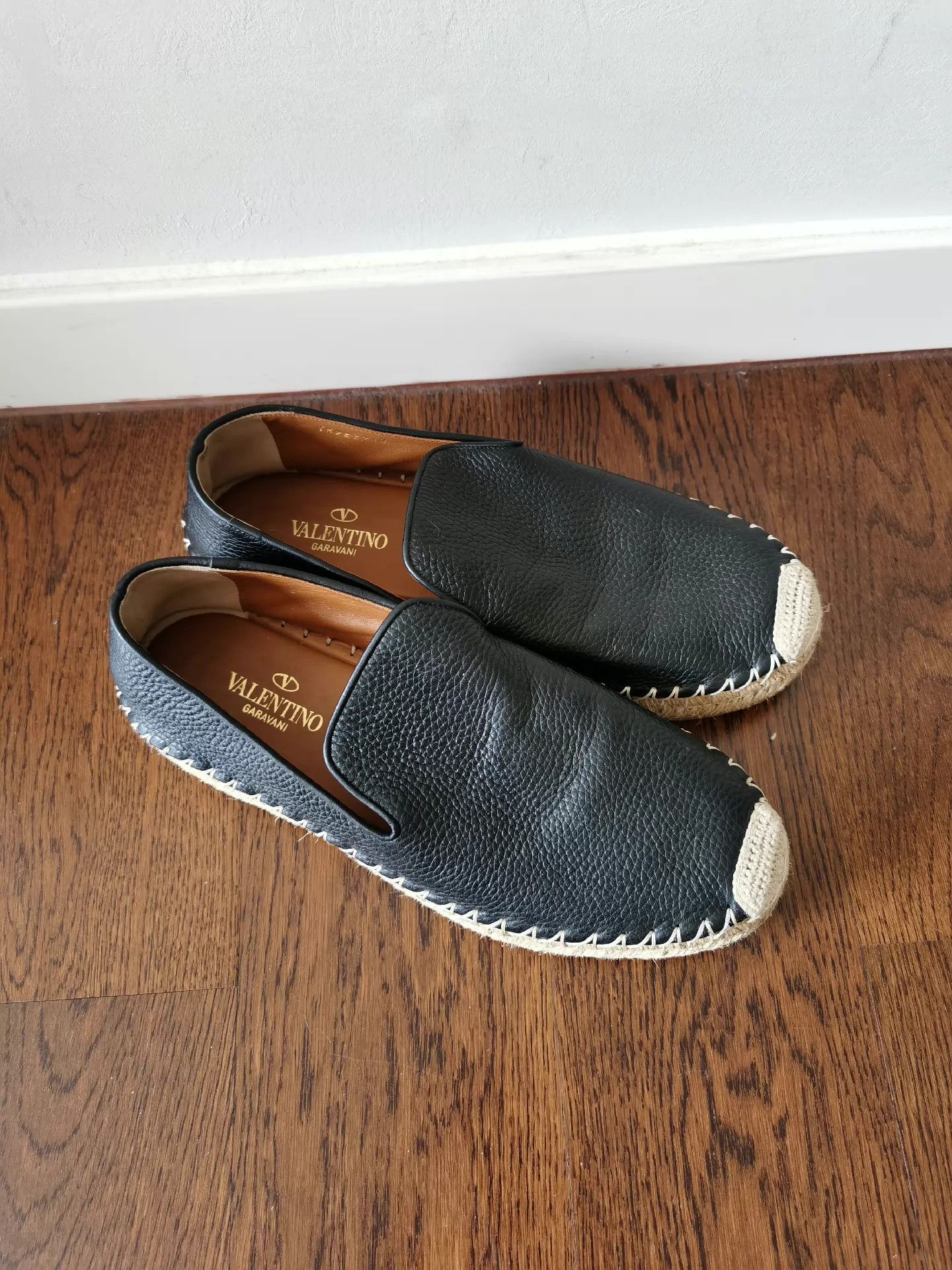 Valentino Valentino Straw Fisherman Shoe Rubber Sole Size 42 Size US 9 / EU 42 - 2 Thumbnail