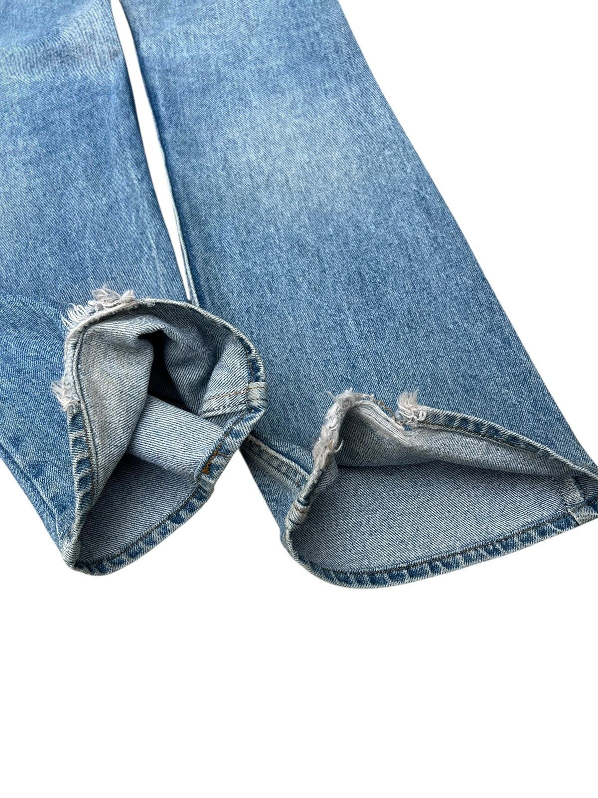 Levi's VTG 80s Levi’s 517 Orange Tag Aging Mud Denim Flare Jeans Size US 31 - 20 Thumbnail