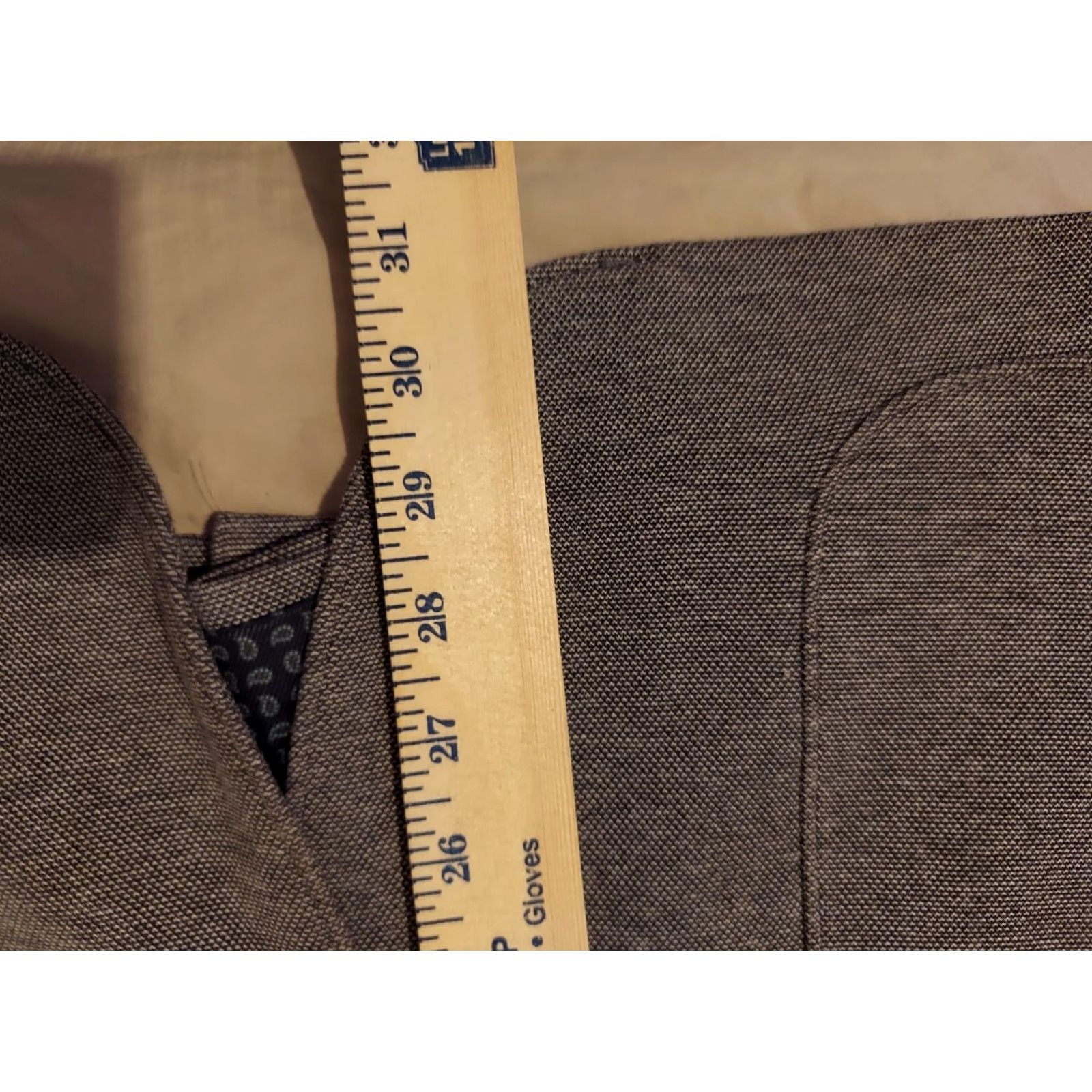 Express Express Mens Blazer Jacket 40R Gray Cotton 2 Piece Cotton Blazer Mens Regular Size 40 Gray Express Jacket Blazer Mens 40R Gray Cotton 2 Piece Blazer Size 40R - 7 Thumbnail