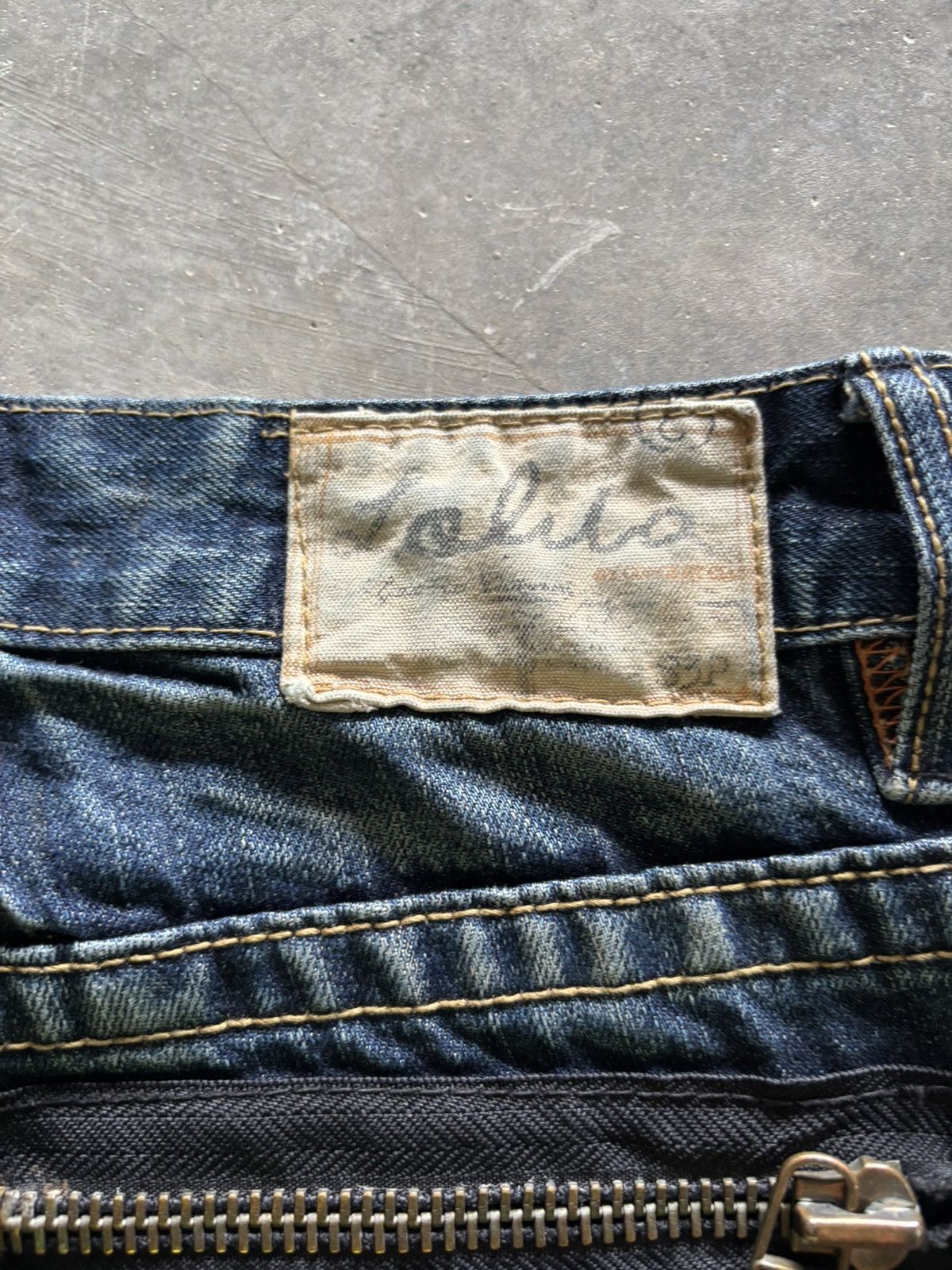 Hysteric Glamour × If Six Was Nine y2k distressed rusty lolita japanese denim Size US 33 - 18 Thumbnail