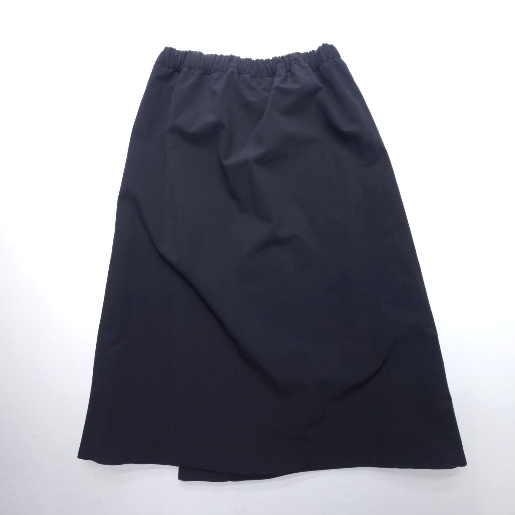 Fear of God Fear of God Essentials Bonded Nylon Wrap Skirt Size Small Black Midi Military Skirt Womens Size 28" / US 6 / IT 42 - 2 Thumbnail