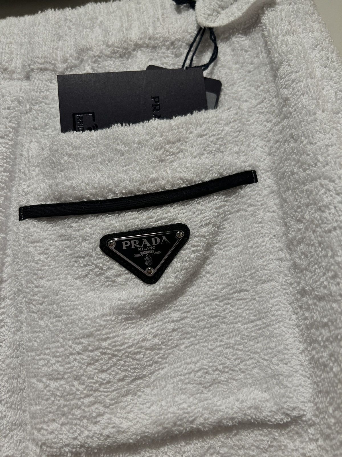 Prada Prada Terry cloth shorts - White Size US 32 / EU 48 - 3 Thumbnail