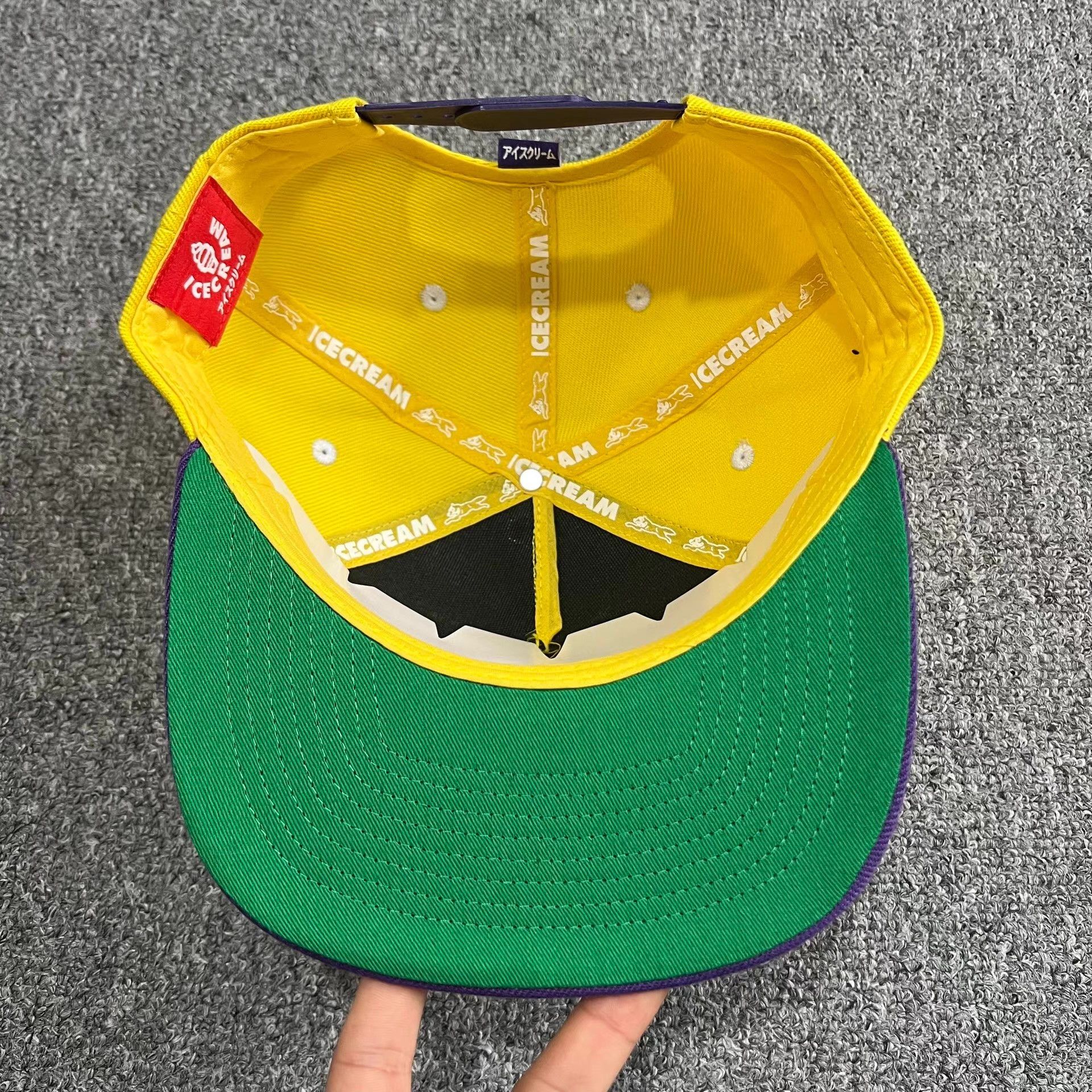 Billionaire Boys Club BBC ICECREAM Flying Dog Baseball Cap & Sun Hat Q7 Size ONE SIZE - 8 Thumbnail