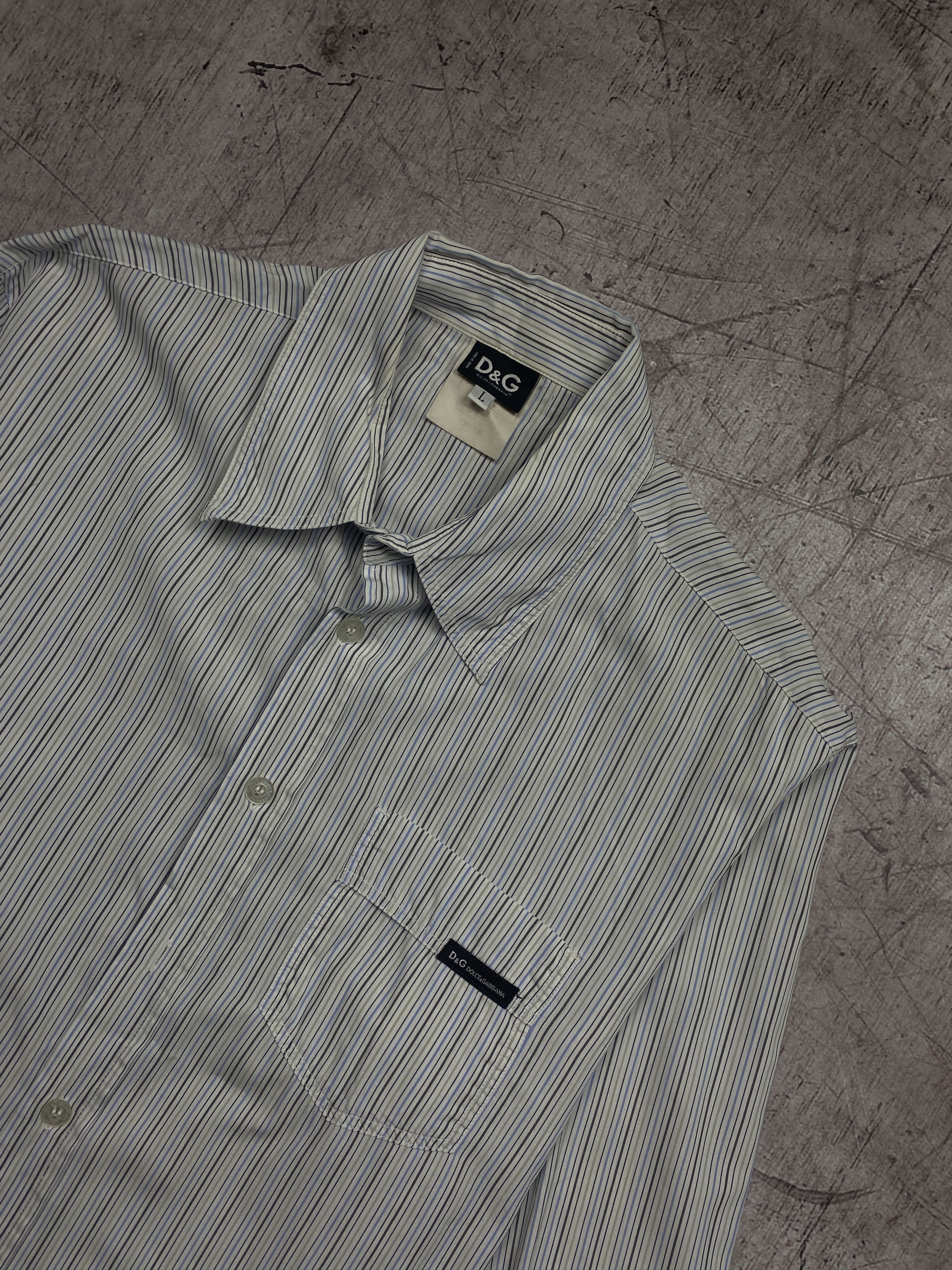 Dolce & Gabbana × Vintage Dolce & Gabbana Vintage Luxury long sleeve shirt Size US L / EU 52-54 / 3 - 2 Thumbnail
