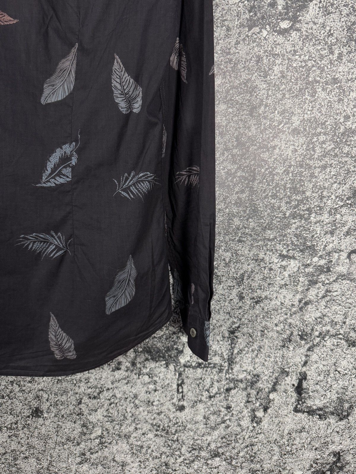 Paul Smith Paul Smith Long Sleeve Shirt Button Up Leaf Print Size S Size US S / EU 44-46 / 1 - 14 Thumbnail