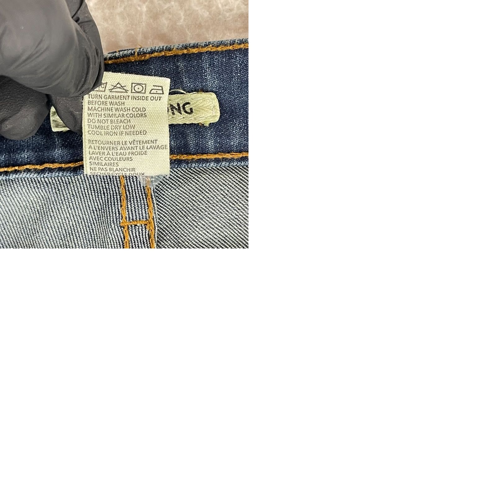 Billabong Billabong Jeans Womens 27 Blue Denim Mid Rise Distressed Frayed Hem Casual Jeans Women 27 Blue Distressed Denim Beach Bohemian City College Womens Size 27" / US 4 / IT 40 - 10 Thumbnail
