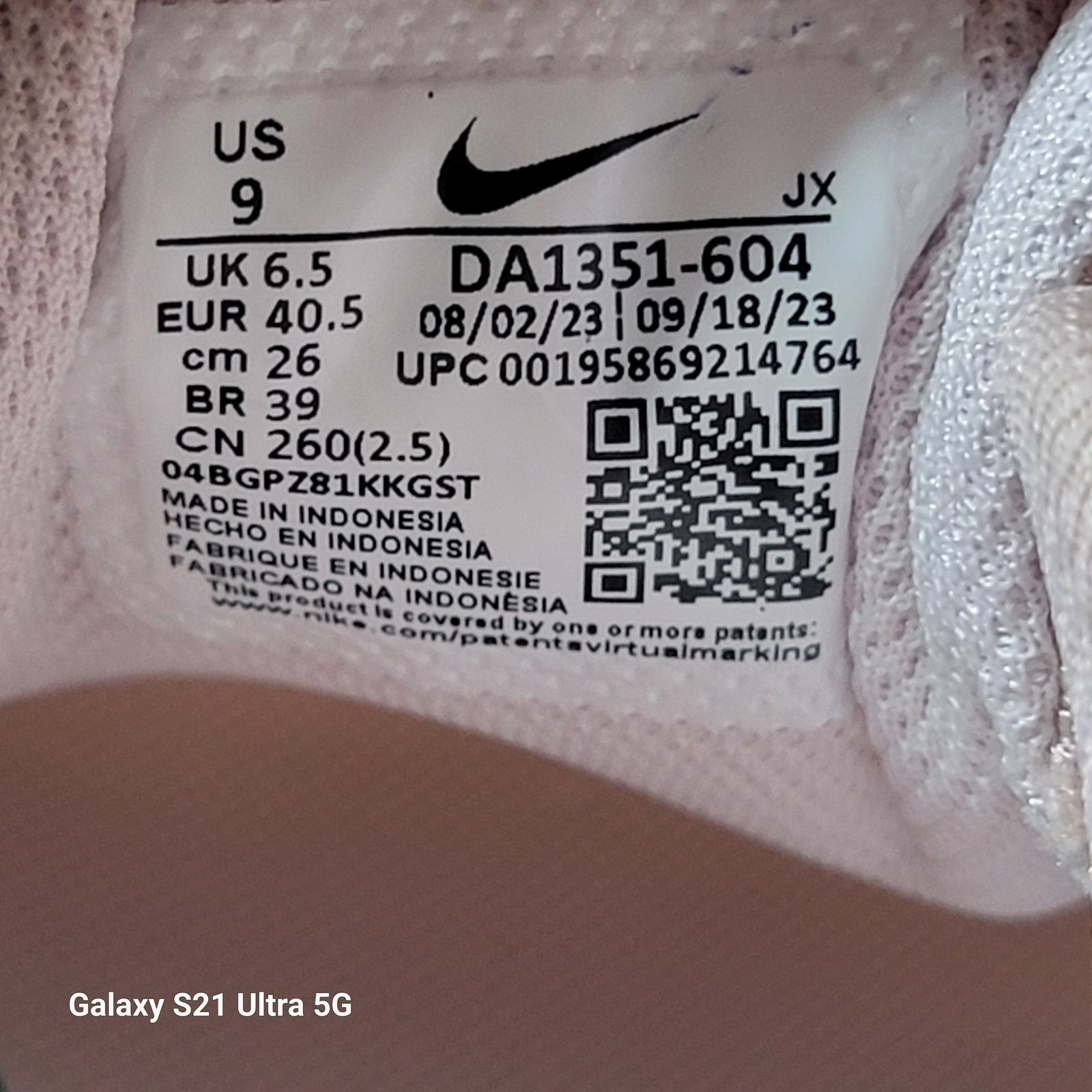 Nike NIKE WOMENS CITY REP TR TRAINING SHOES #DA1351 604 Sz 9W Size US 9 / IT 39 - 8 Thumbnail
