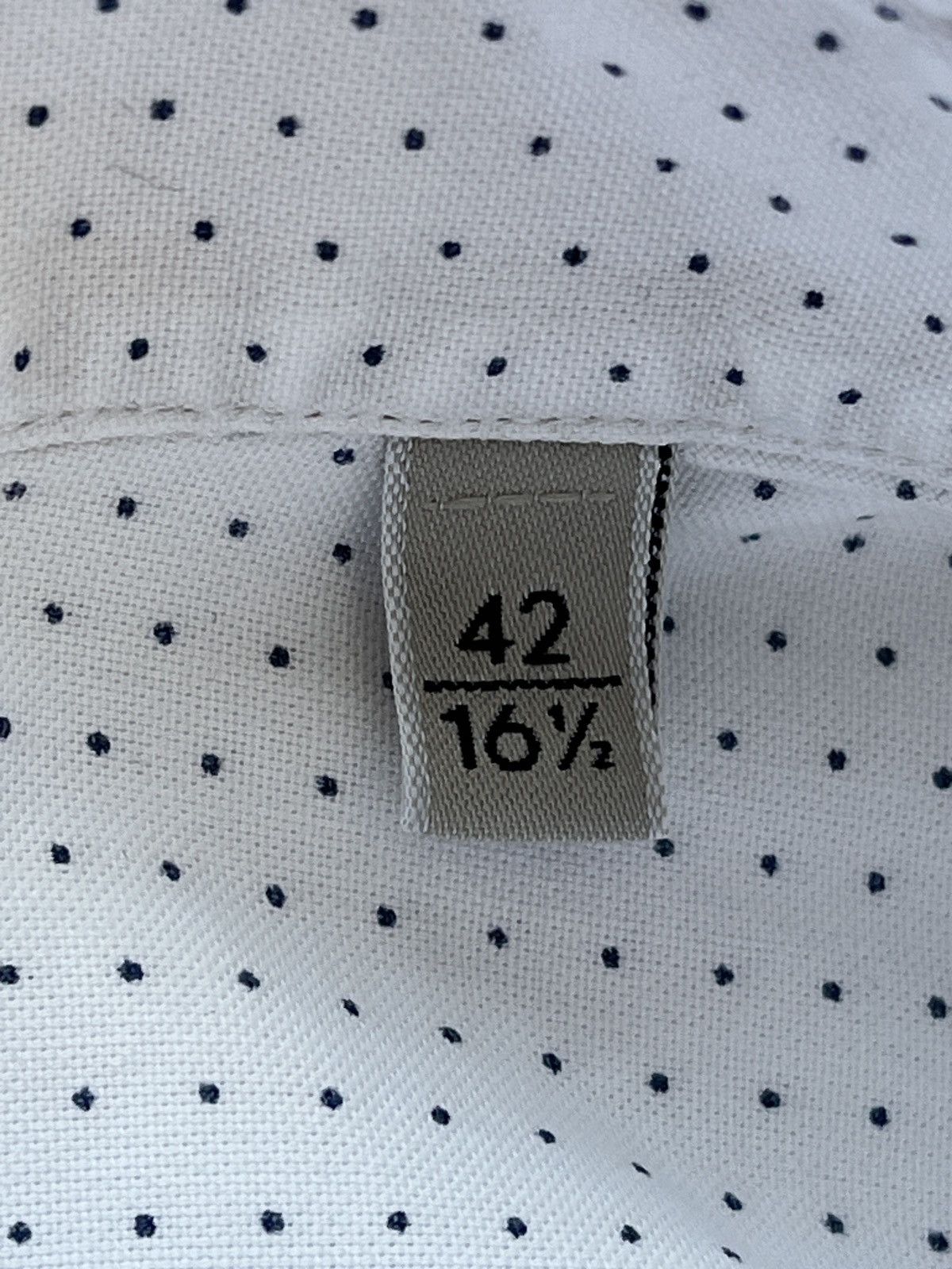 Ermenegildo Zegna × Z Zegna Ermenegildo Zegna Polka Dot Shirt Luxury Old Money Size US L / EU 52-54 / 3 - 9 Thumbnail